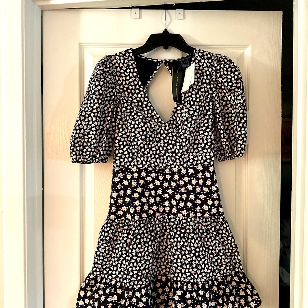 French Connection. Mini Dress. 100% Cotton.